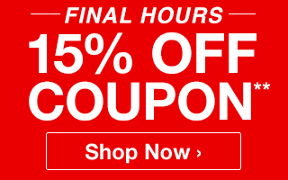 15% off Coupon**