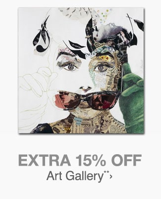 Extra 15% off Art Gallery**