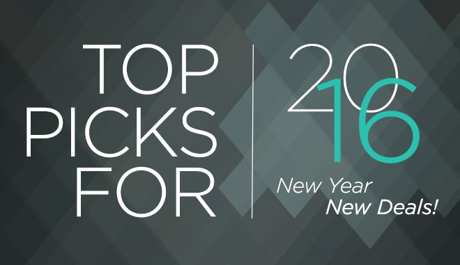 The Best of 2016 - New Year, New Deals!