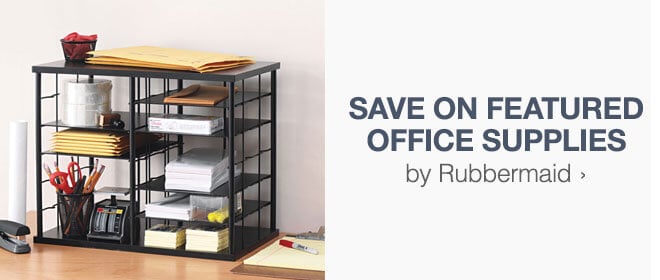 Save on Featured Office Supplies by Rubbermaid 