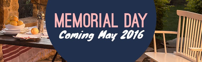 Memorial Day - Coming May 2016