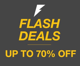 Flash Deals - Up to 70% off*