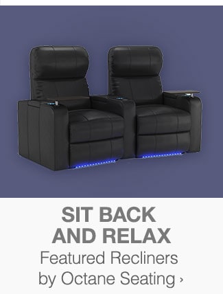 Save on Featured Recliners by Octane Seating