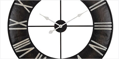 Open Ring Wall Clock