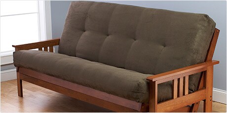 Somette Multi-flex Full-size Futon Frame and Mattress Set