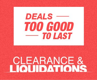 Deals too good to last - Clearance and liquidations