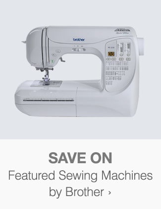 Save on Featured Sewing Machines by Brother