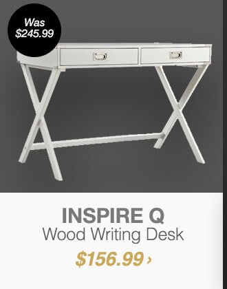 Inspire Q Wood Writing Desk - $1156.99