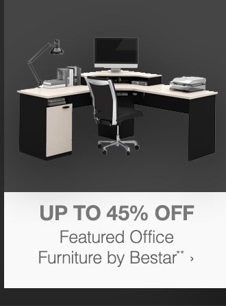 Up to 45% off Featured Office Furniture by Bestar**