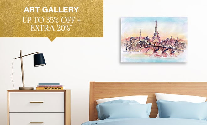 Art Gallery - Up to 35% off + Extra 20%**