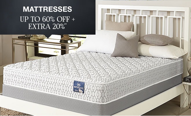 Mattresses - Up to 60% off + Extra 20%**