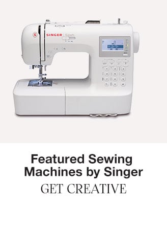 Featured Sewing Machines by Singer - Get Creative