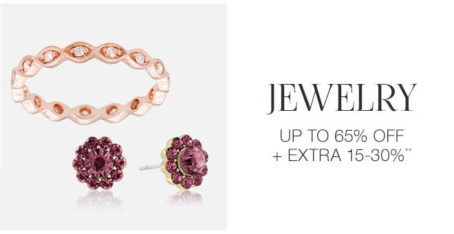 Jewelry - Up to 65% off + Extra 15-30%**