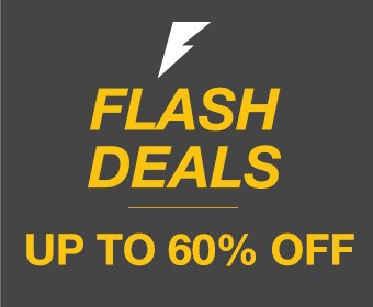 Flash Deals - Up to 60% off*