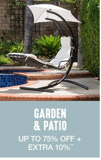 Garden & Patio - Up to 75% off + Extra 10% off**