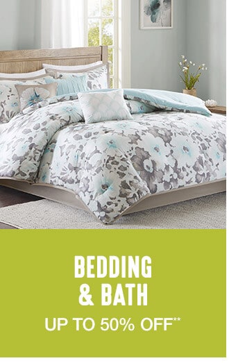 Bedding & Bath - Up to 50% off**