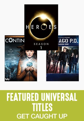 Save on Featured Universal Titles 