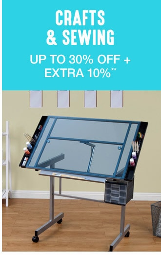 Crafts & Sewing - Up to 30% off + Extra 10%**
