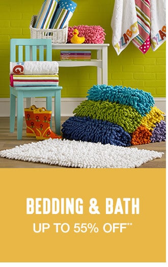 Bedding & Bath - Up to 55% off**