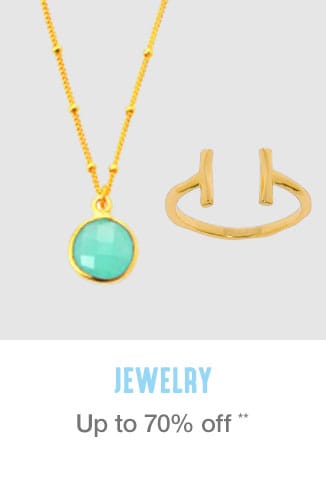 Up to 70% off Jewelry**