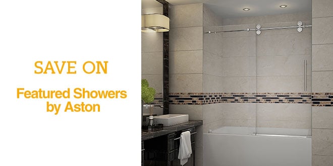 Save on Featured Showers by Aston