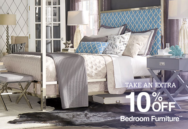 Take an Extra 10% off Bedroom Furniture**