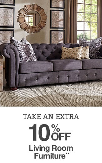 Take an Extra 10% off Living Room Furniture**