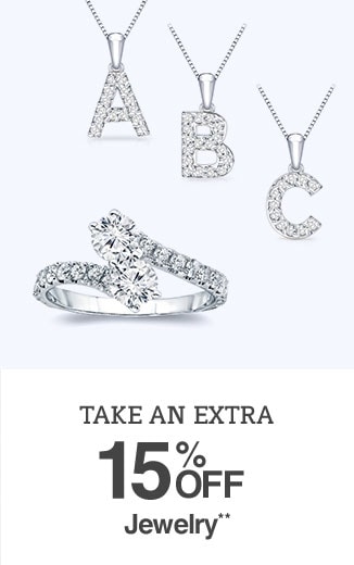 Take an Extra 15% off Jewelry**