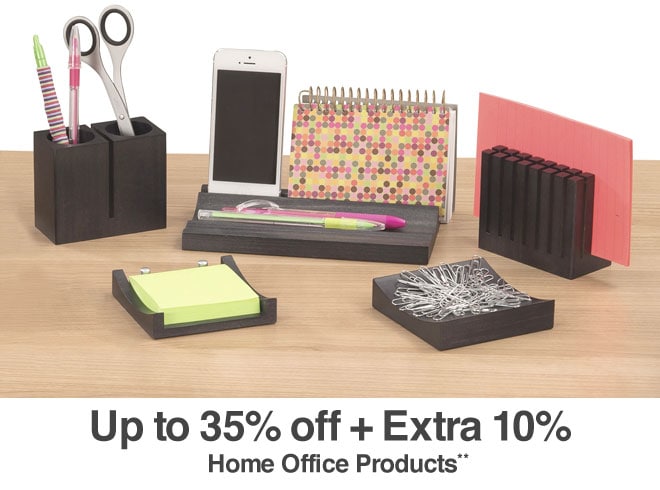 Up to 35% off + Extra 10% off Office Products**