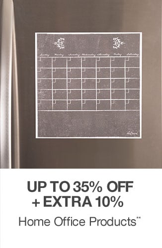 Up to 35% off + Extra 10% off Office Products**