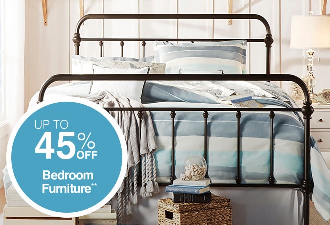 Up to 45% off Bedroom Furniture**