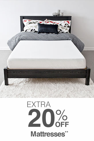 Extra 20% off Mattresses**