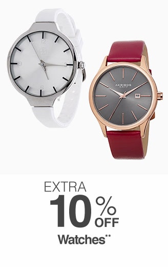 Extra 10% off Watches**