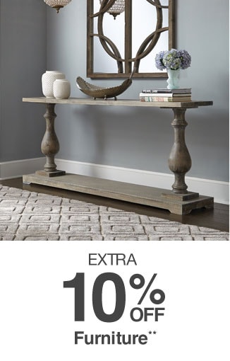 Extra 10% off Furniture**