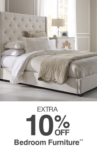 Extra 10% off Bedroom Furniture**