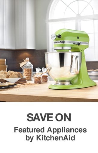 Save on Featured Appliances by KitchenAid