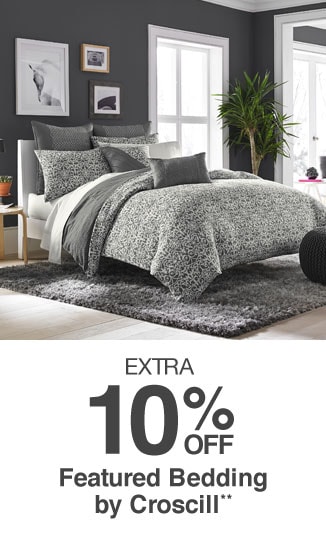 Up to 30% off + Extra 10% off Featured Bedding by Croscill**