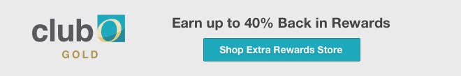 Club O Gold - Earn up to 40% Back in Rewards - Shop Extra Rewards Store