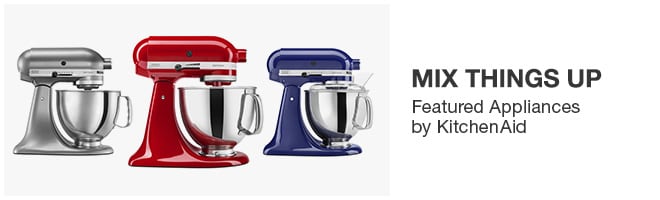 Save On Featured Appliances By KitchenAid