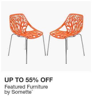 Up to 55% off Featured Furniture by Somette*