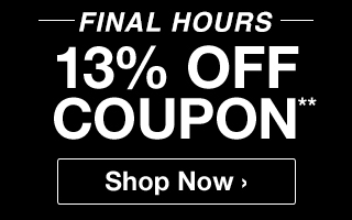 13 off coupon* - Click Anywhere to Activate