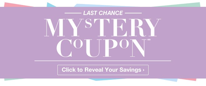 Mystery Savings Coupon - Click to Reveal Your Savings