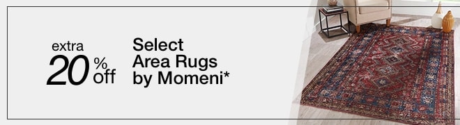 Extra 20% off Select Area Rugs by Momeni*
