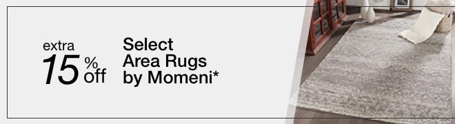 Extra 15% off Select Area Rugs by Momeni*