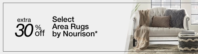 Extra 30% off Select Area Rugs by Nourison*