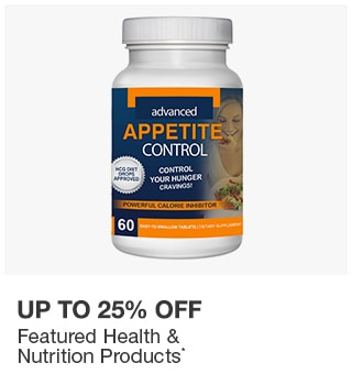 Up to 25% off Featured Health & Nutrition Products*