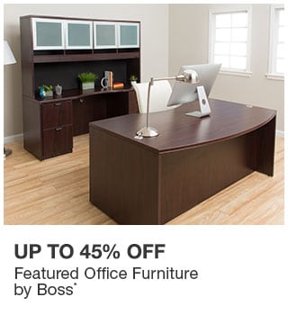 Up to 45% off Featured Office Furniture by Boss*