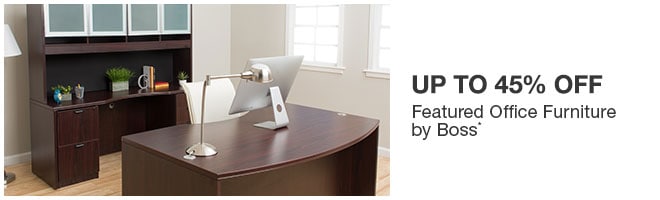 Up to 45% off Featured Office Furniture by Boss*