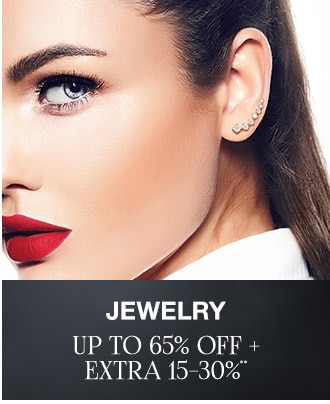 Up to 65% off + Extra 15-30% off Jewelry**