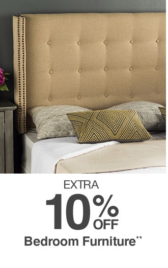 Extra 10% off Bedroom Furniture**